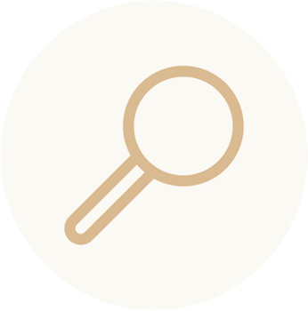 icon of magnifying glass
